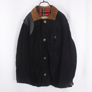 90&#039;s Chevignon Leather 100% Coverall Jacket