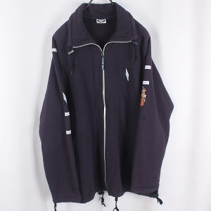 NATURE TRAIL Patch Work Detail Zip Up Jacket