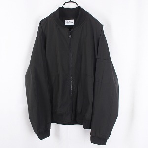 Feel Sky Polo Fabric Black Jacket