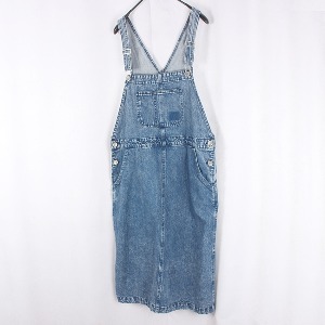 Private Pause Denim Overall Skirt