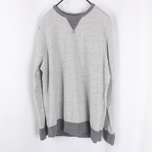 Back Number Gray Two Tone Sweat Shirts