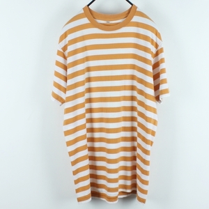 uniqlo stripe cotton t-shirts